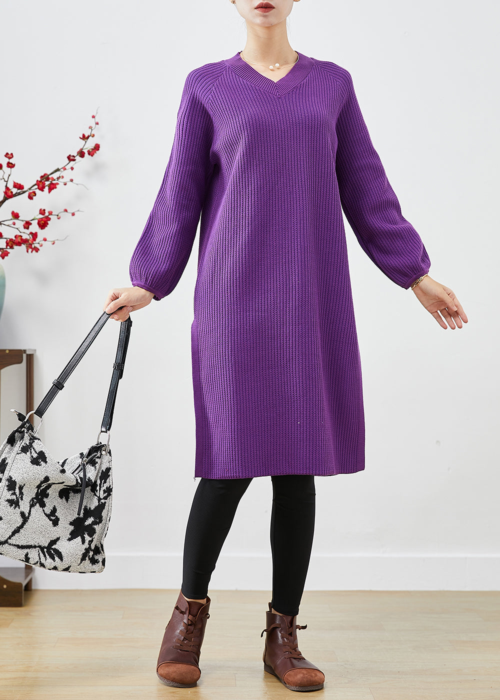 Classic Vintage Dress with a Flattering Fit