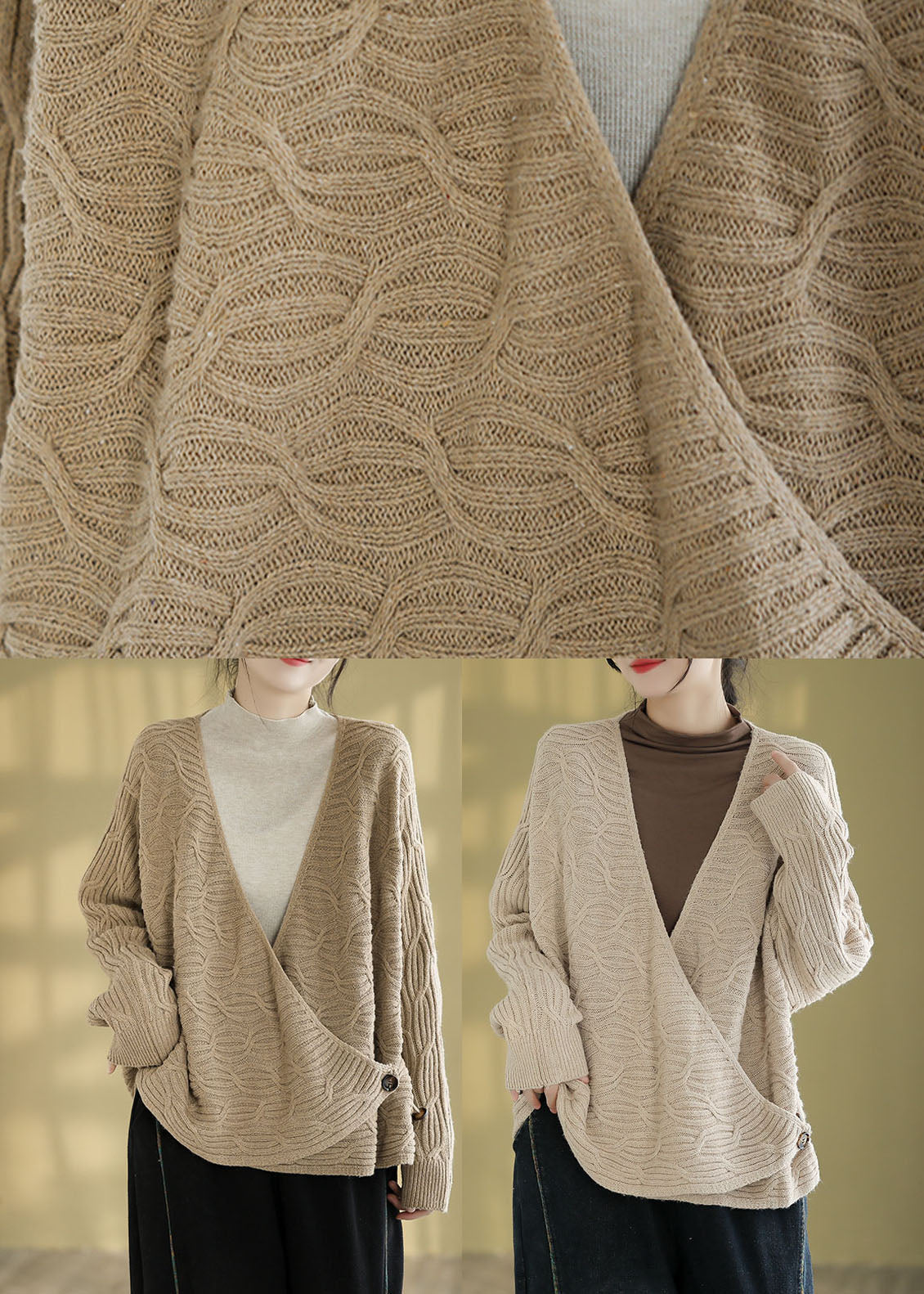 Vintage Inspired Sweater with a Contemporary Edge