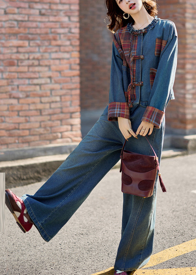 A Vintage Style Pants with Delicate Timeless Details