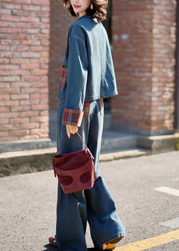 A Vintage Style Pants with Delicate Timeless Details