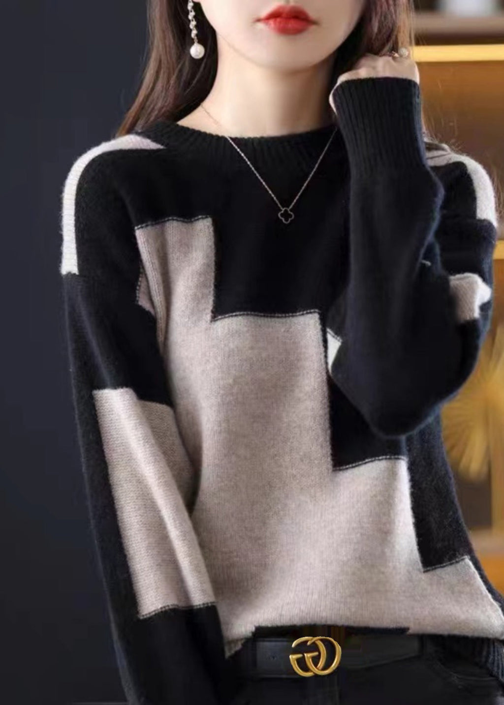 Gracefully Styled Sweater for Any Occasion