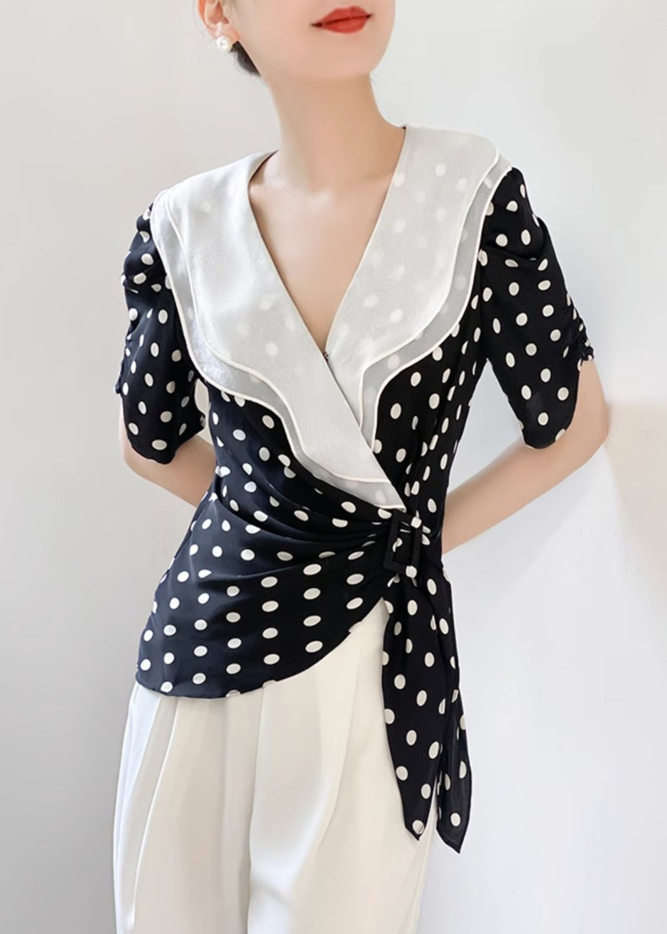 A Vintage Style Top with Delicate Timeless Details