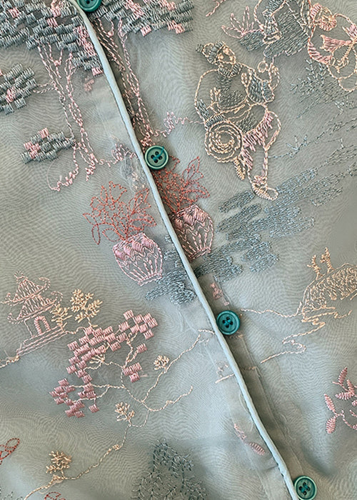A Vintage Style Coat with Delicate Timeless Details