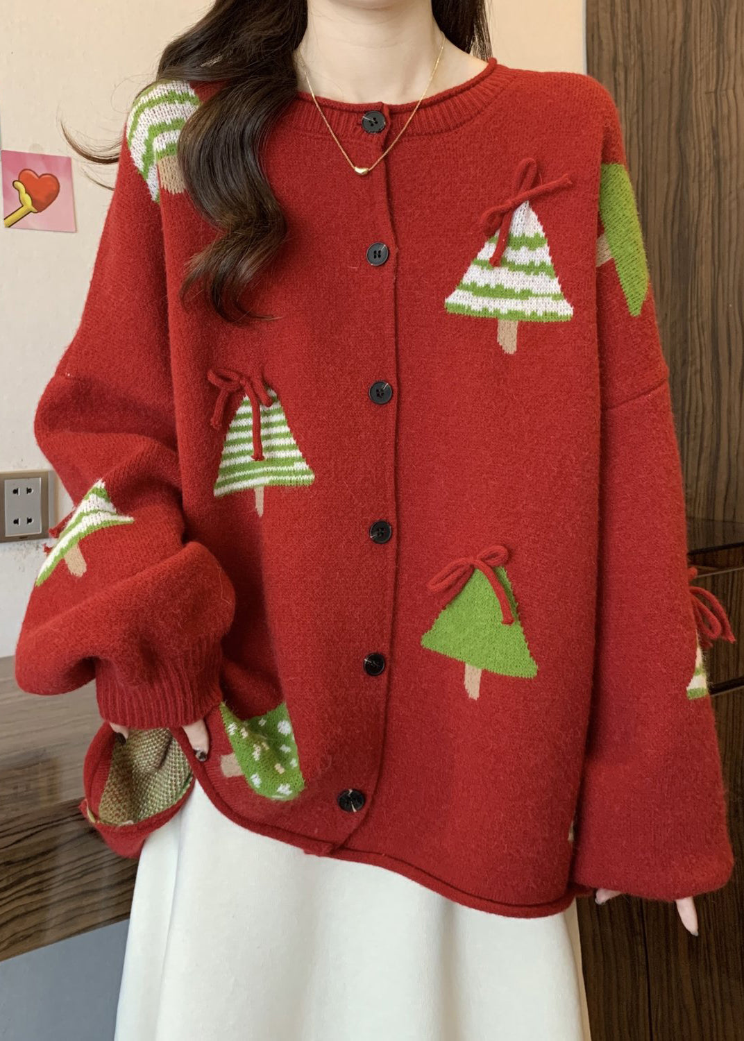A Vintage Style Cardigan with Delicate Timeless Details