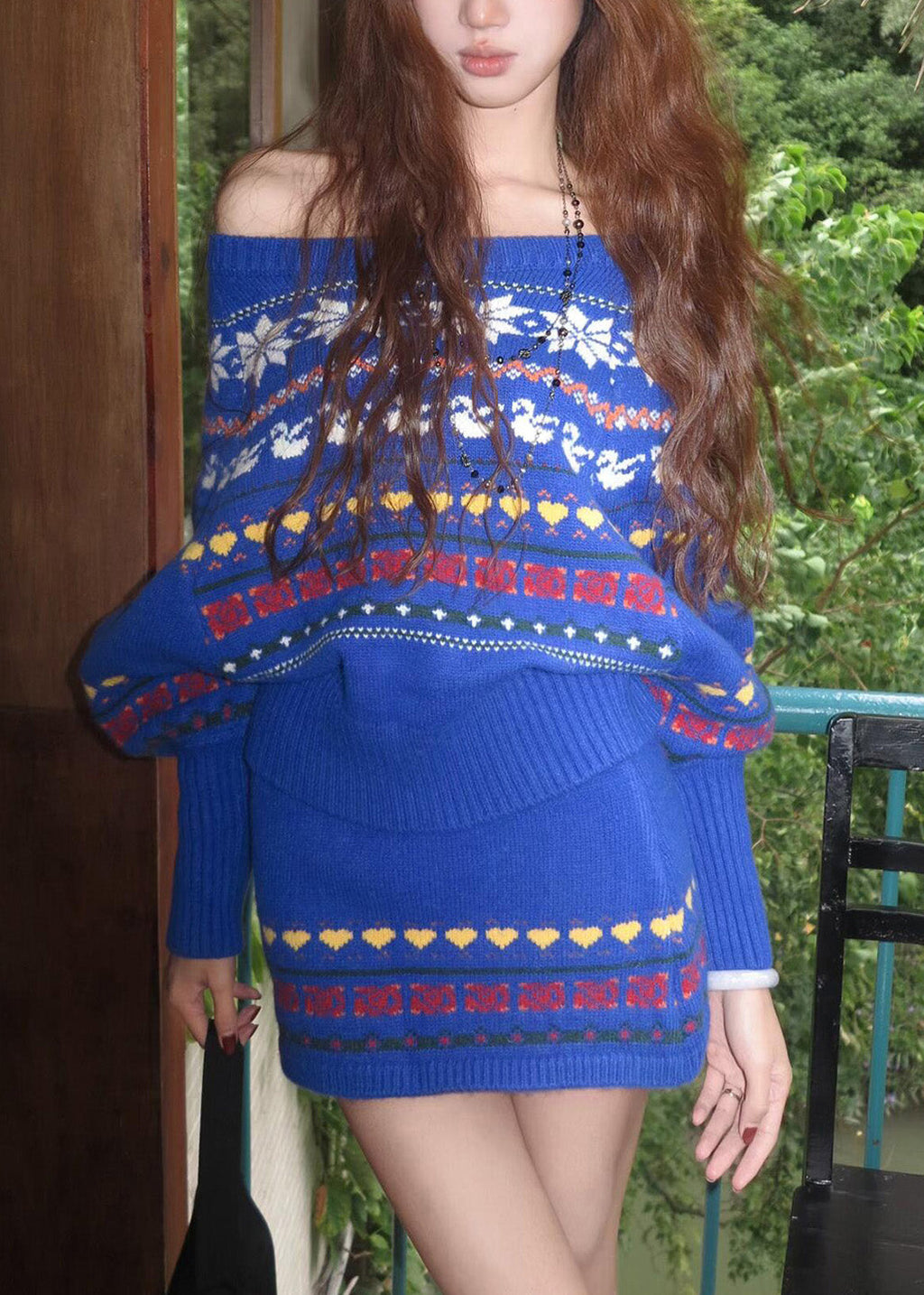 Vintage Inspired Sweater with a Contemporary Edge