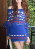 Vintage Inspired Sweater with a Contemporary Edge