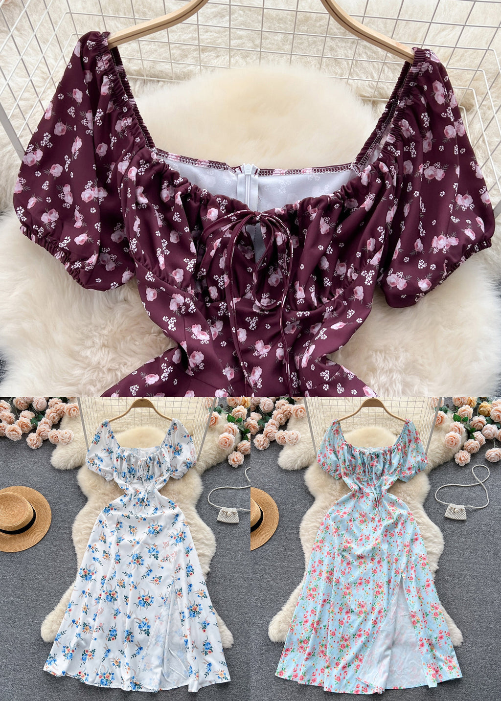 Classic Vintage Dress with a Flattering Fit