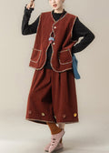 A Vintage Style Pants with Delicate Timeless Details