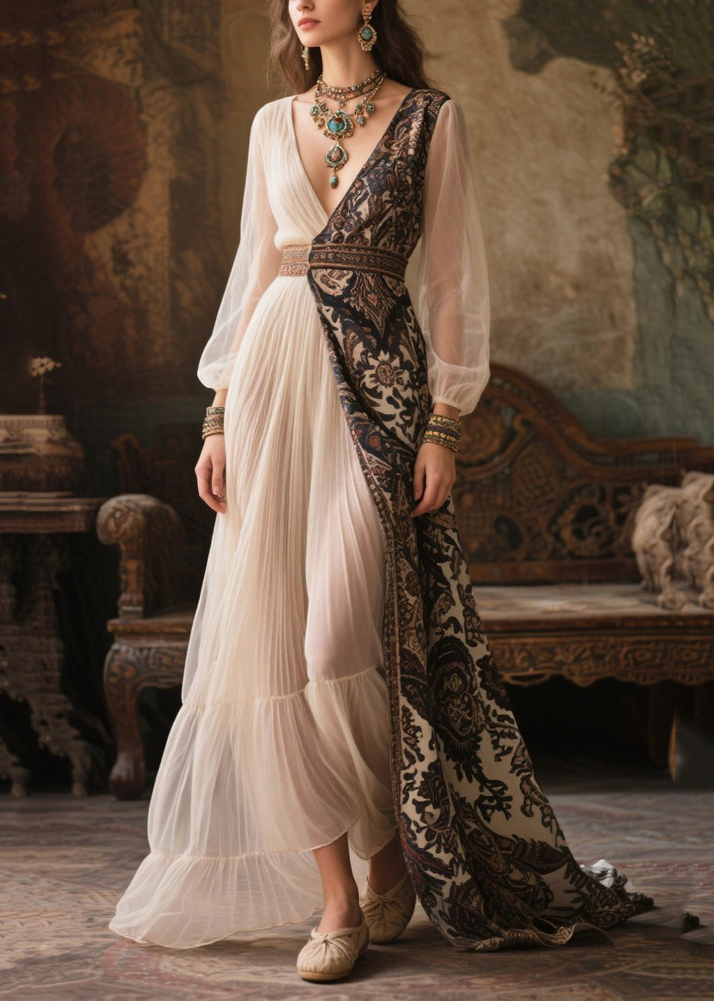 Gracefully Styled Dress for Any Occasion