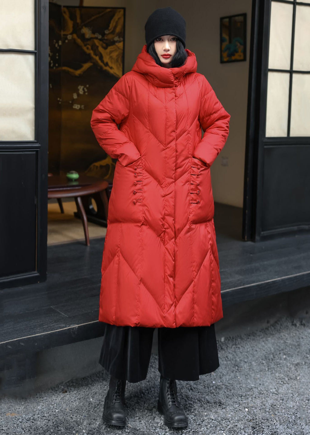 Gracefully Styled Coat for Any Occasion