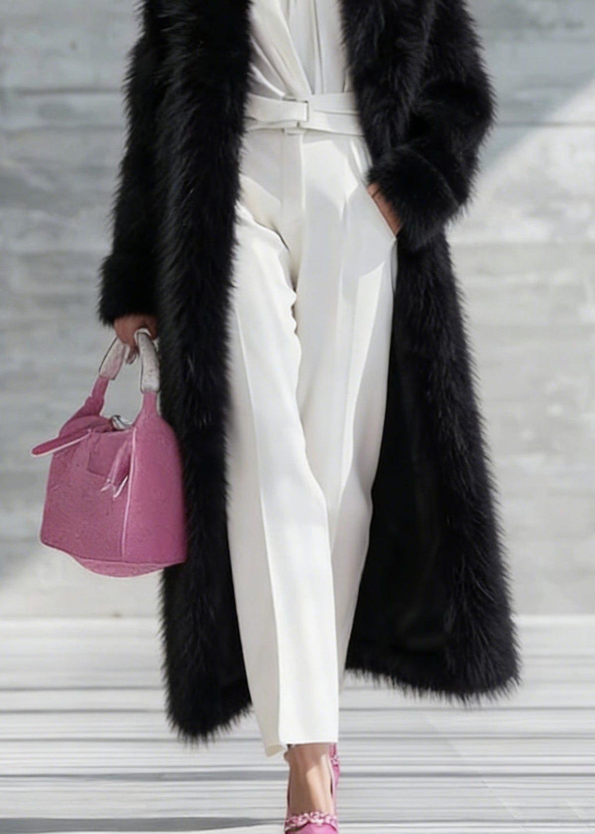 Well Tailored Coat with a Graceful Silhouette