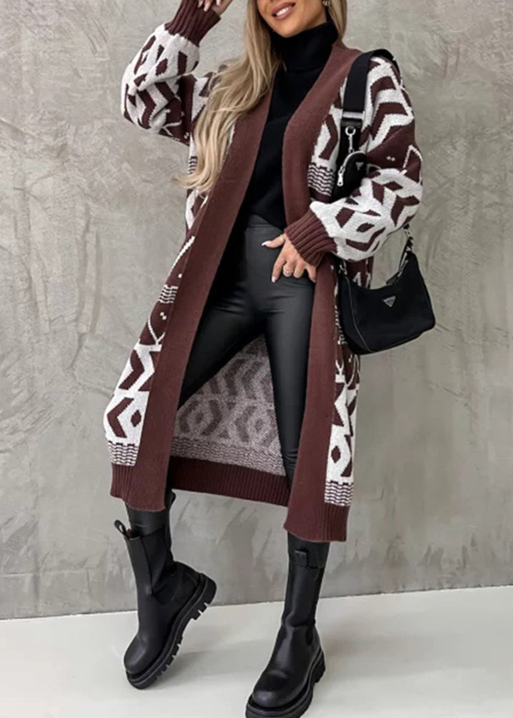 Classic Vintage Cardigan with a Flattering Fit