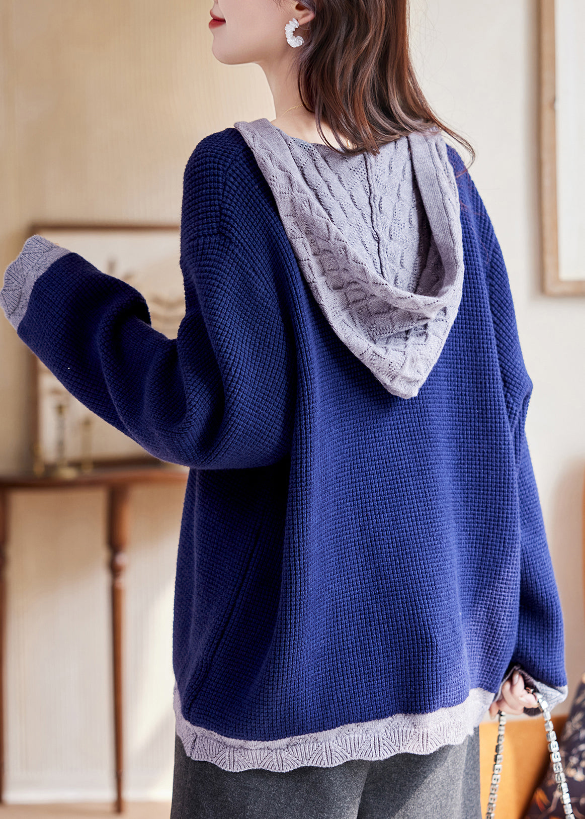 A Vintage Style Cardigan with Delicate Timeless Details