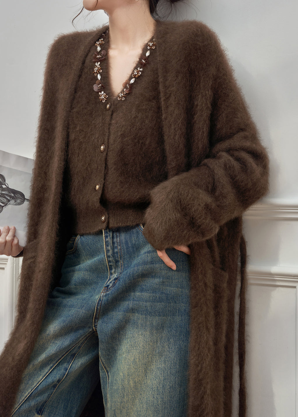 Sophisticated Cardigan with a Clean Classic Look