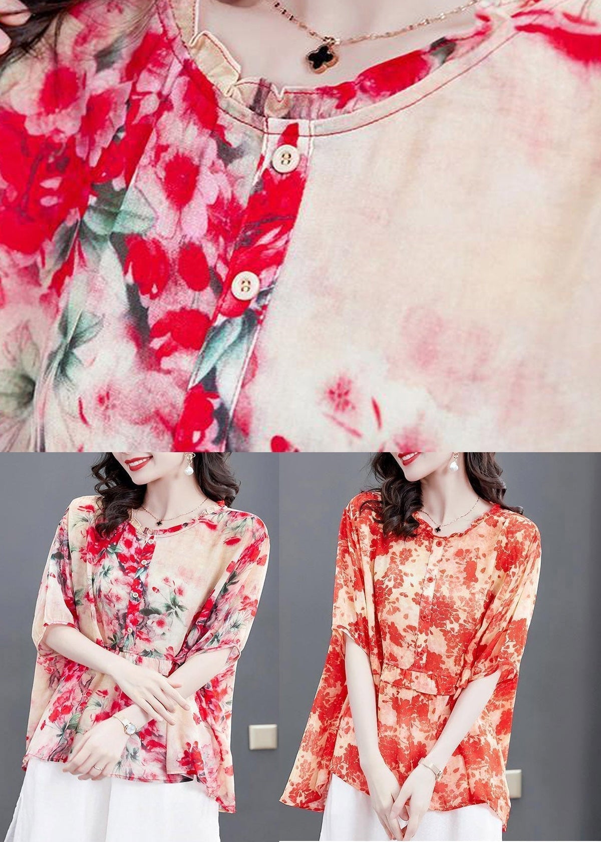 Well Tailored Top with a Graceful Silhouette