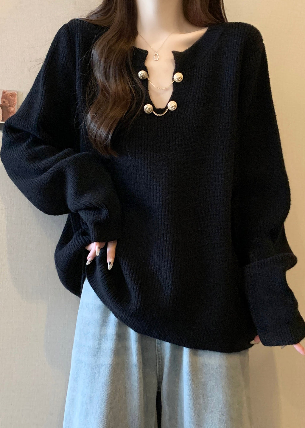 Gracefully Styled Sweater for Any Occasion