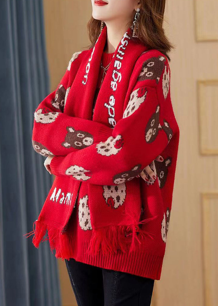 Vintage Inspired Sweater with a Contemporary Edge