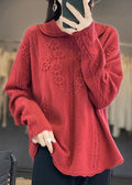 Beautifully Finished Sweater in a Timeless Design