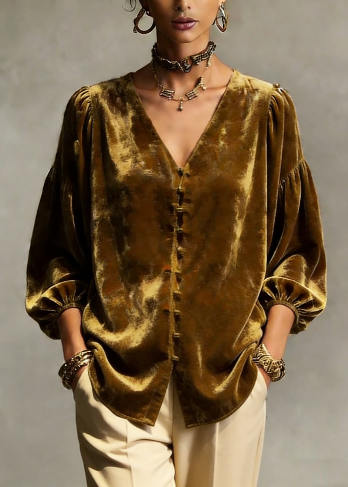 A Vintage Style Top with Delicate Timeless Details