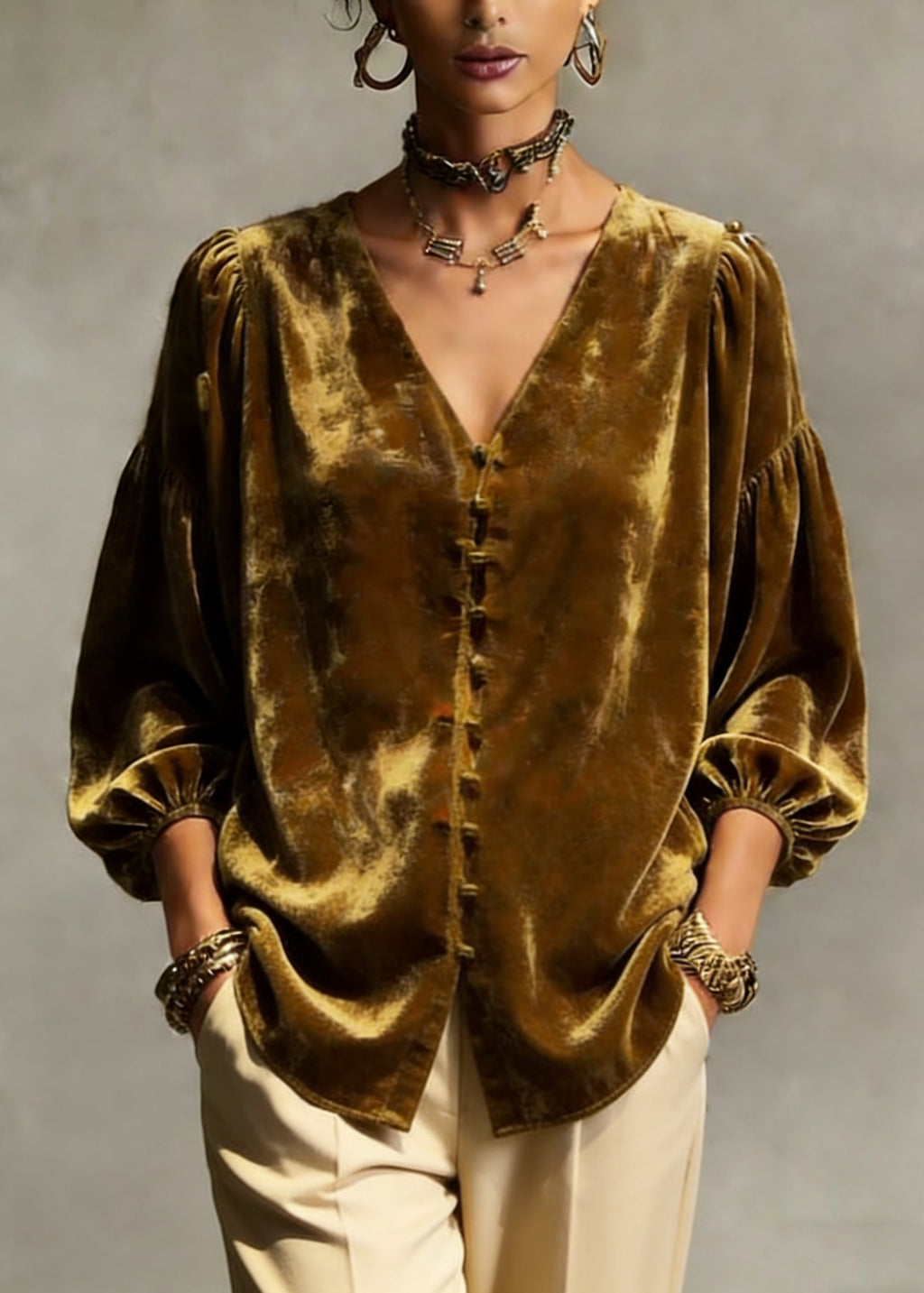 A Vintage Style Top with Delicate Timeless Details