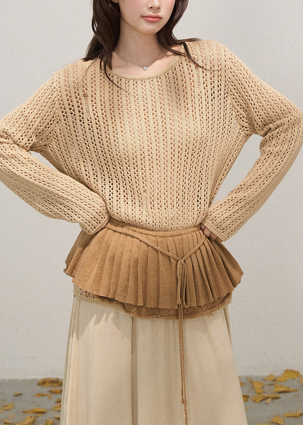 Classic Vintage Pullover with a Flattering Fit