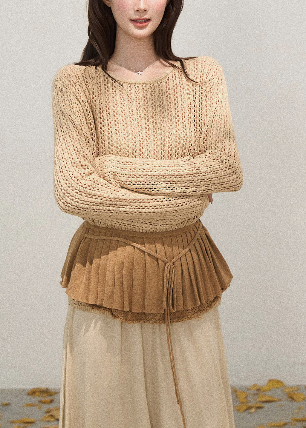 Classic Vintage Pullover with a Flattering Fit