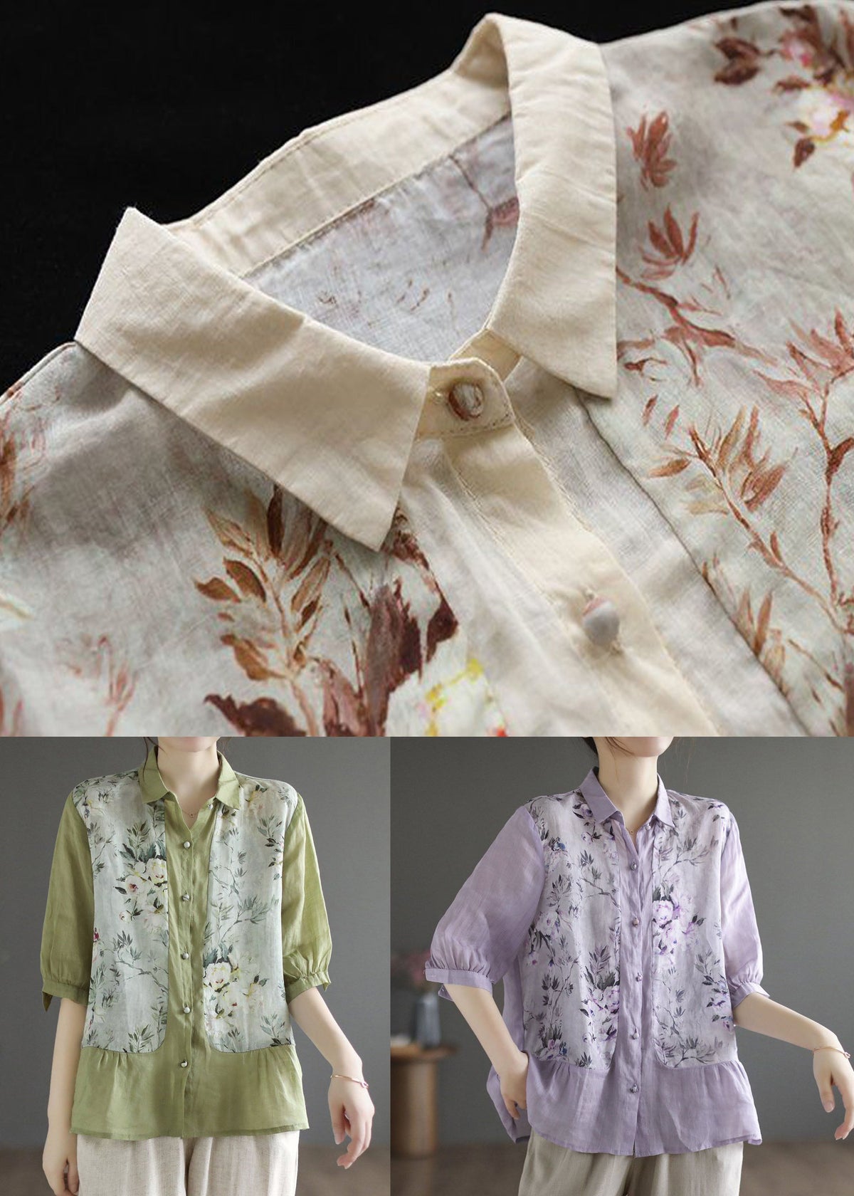 Beautifully Balanced Blouse with Timeless Character