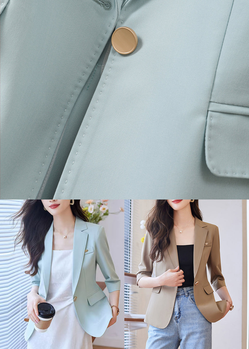 Sophisticated Jacket with a Clean Classic Look