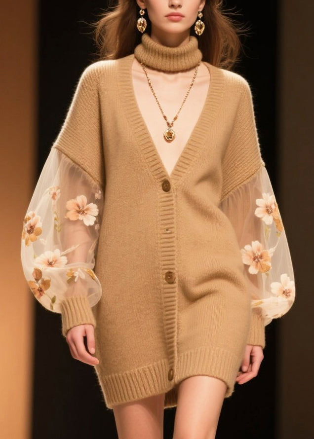 A Vintage Style Cardigan with Delicate Timeless Details