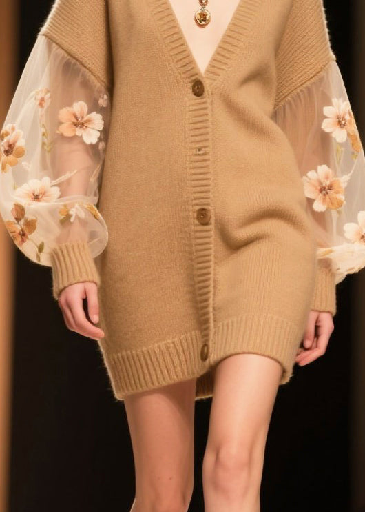 A Vintage Style Cardigan with Delicate Timeless Details
