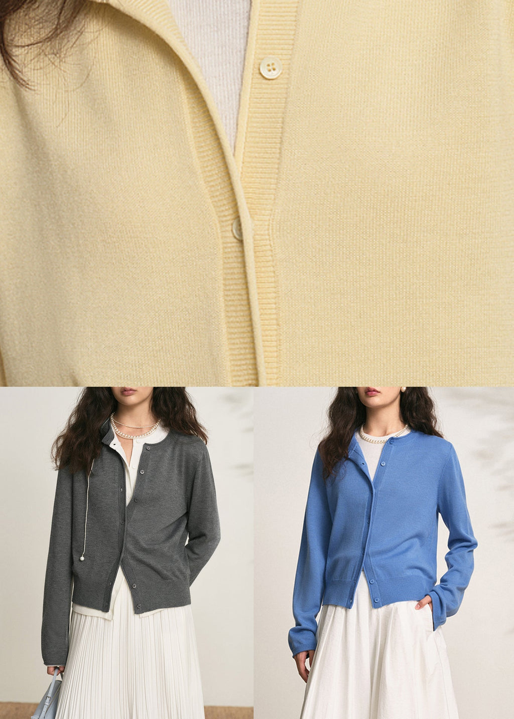 Effortlessly Elegant Cardigan with a Timeless Design