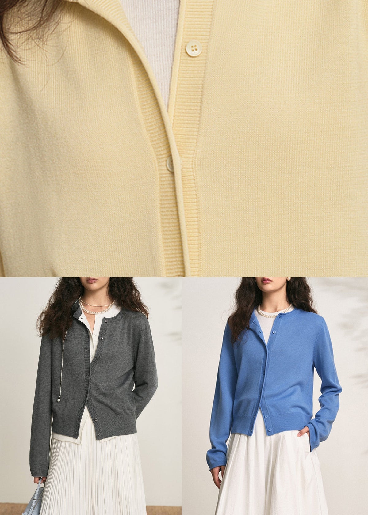 Effortlessly Elegant Cardigan with a Timeless Design