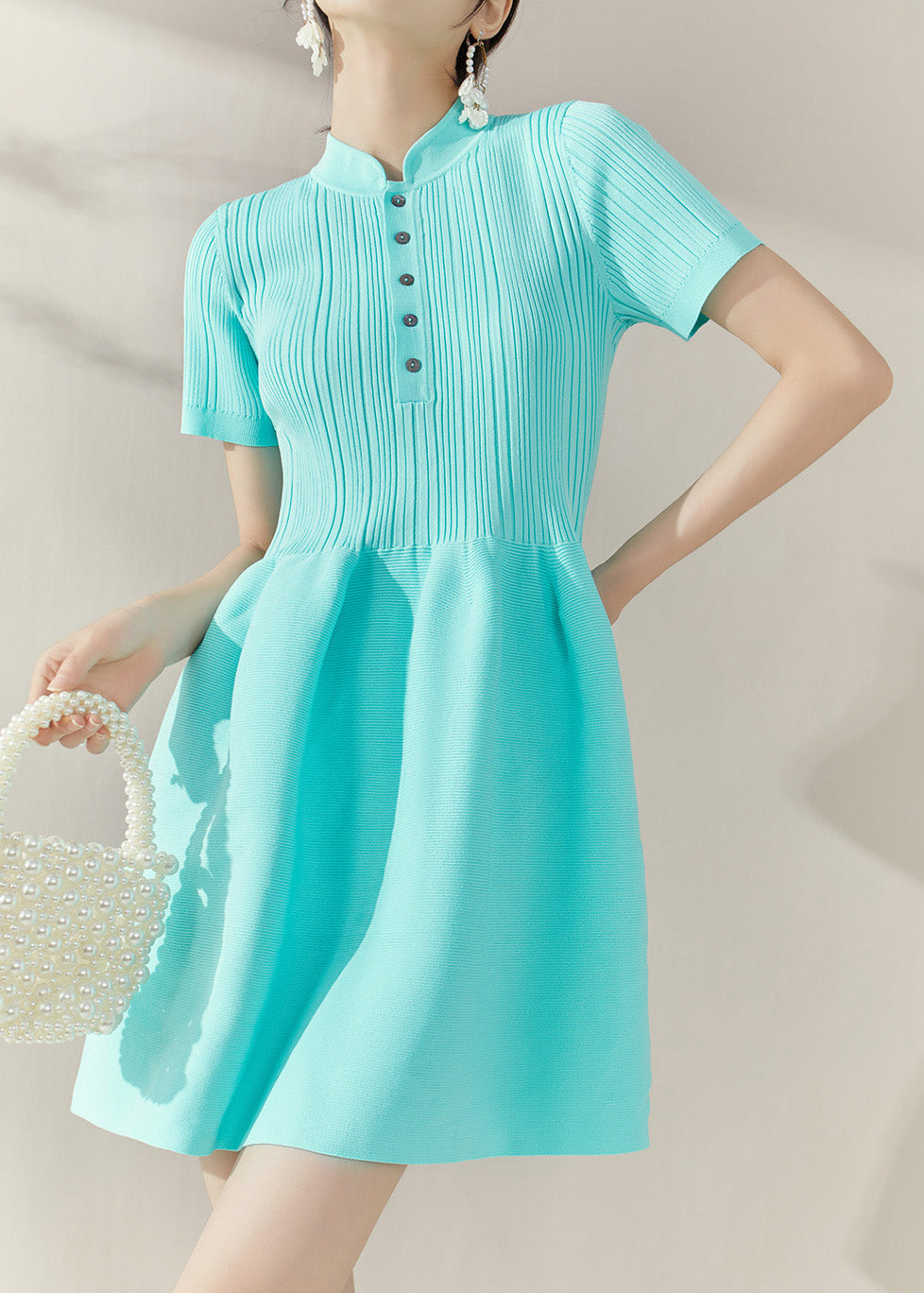A Vintage Style Dress with Delicate Timeless Details