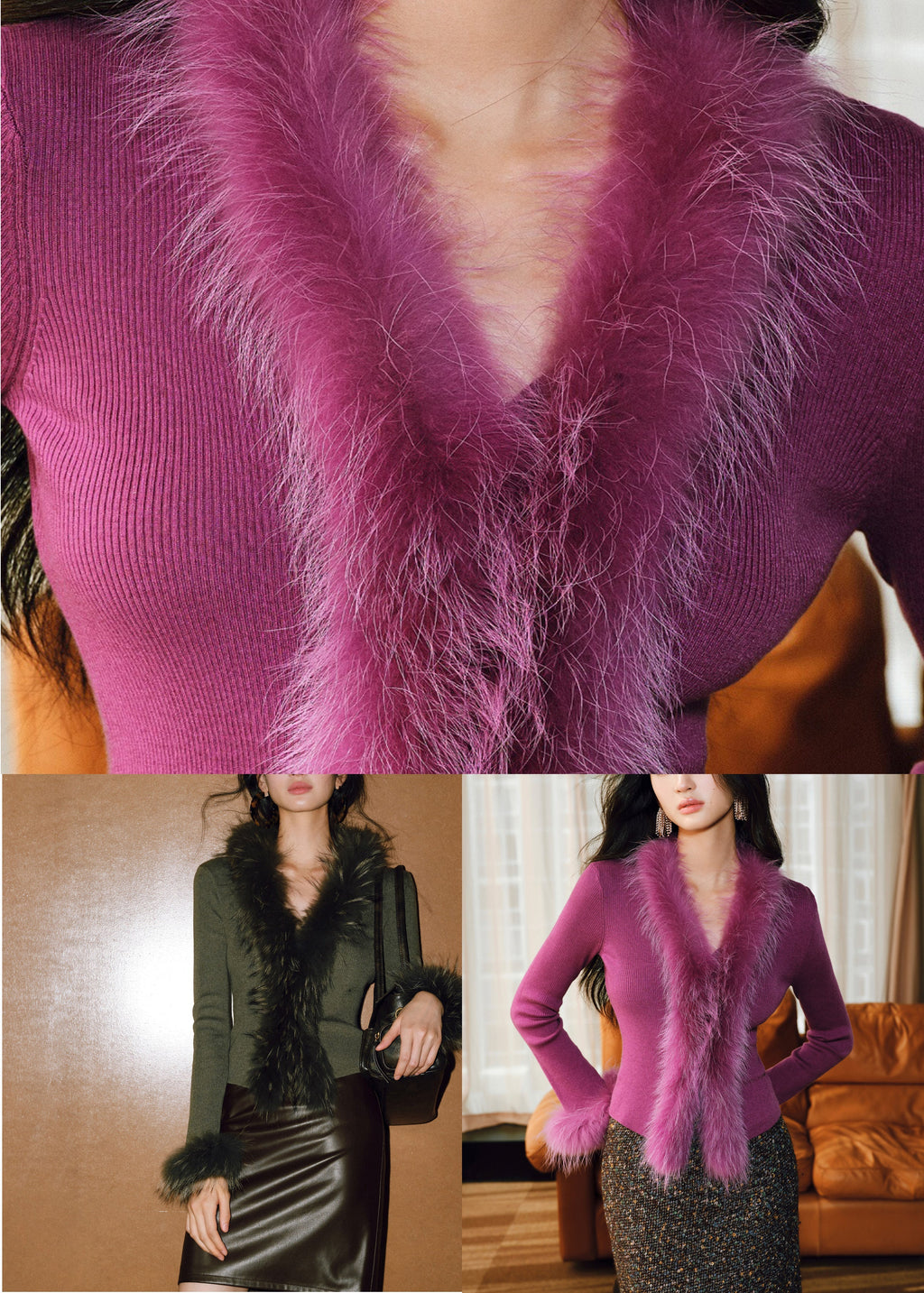 A Vintage Style Sweater with Delicate Timeless Details