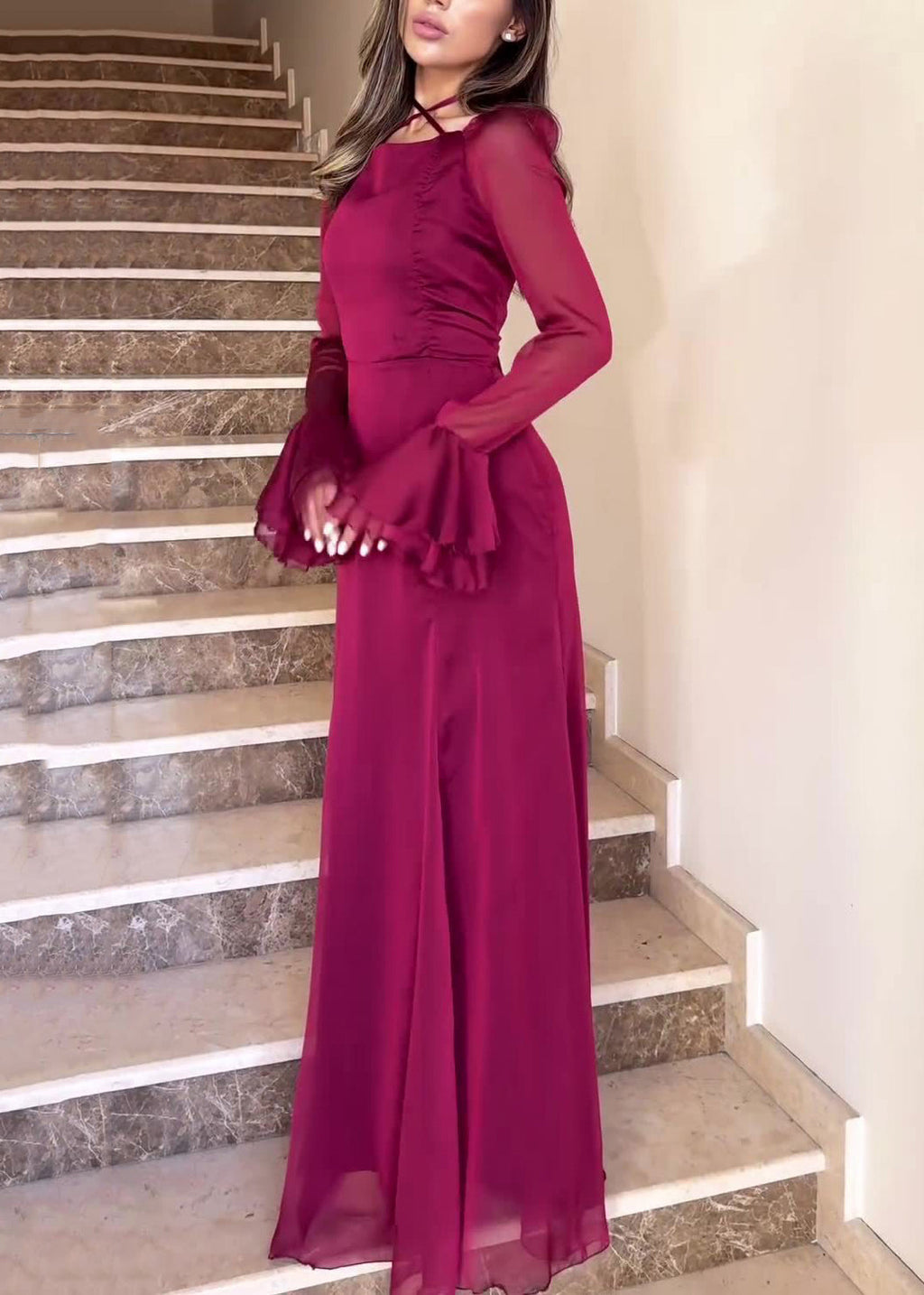 Elegantly Styled Dress for Everyday Wear