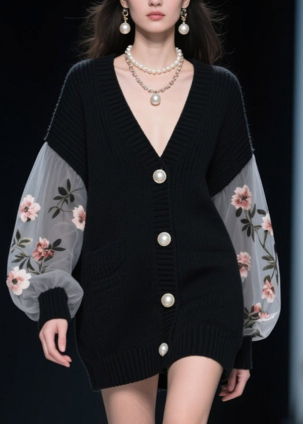 A Vintage Style Cardigan with Delicate Timeless Details