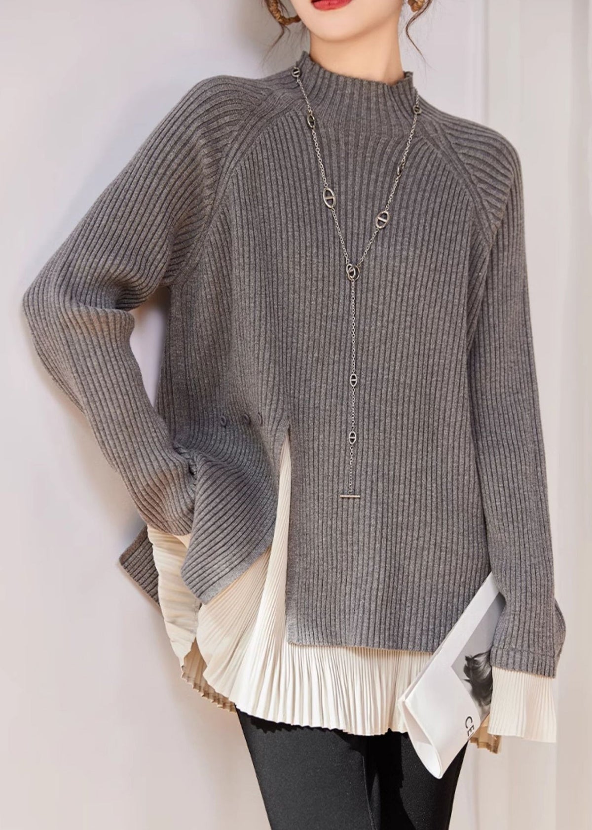 Gracefully Styled Sweater for Any Occasion