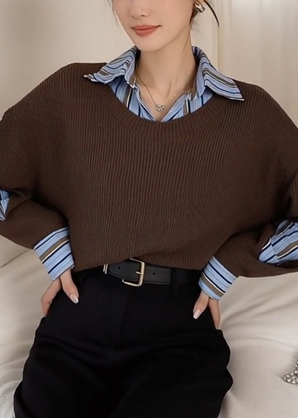 Well Tailored Shirt with a Graceful Silhouette