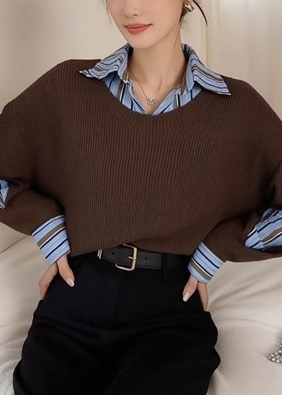 Well Tailored Shirt with a Graceful Silhouette