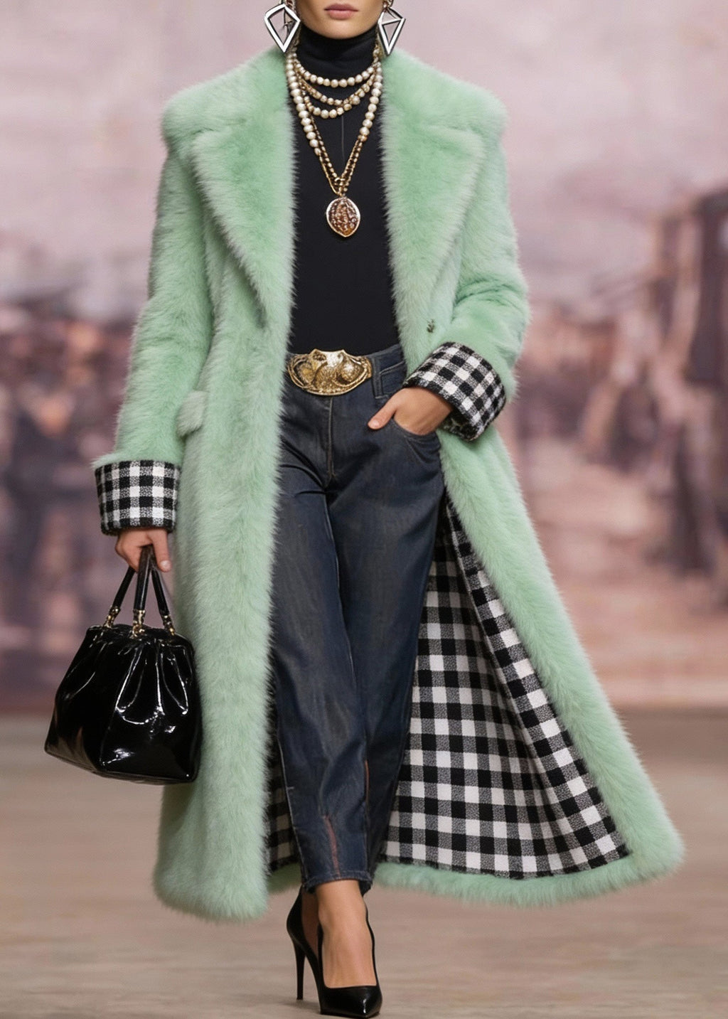 Well Tailored Coat with a Graceful Silhouette