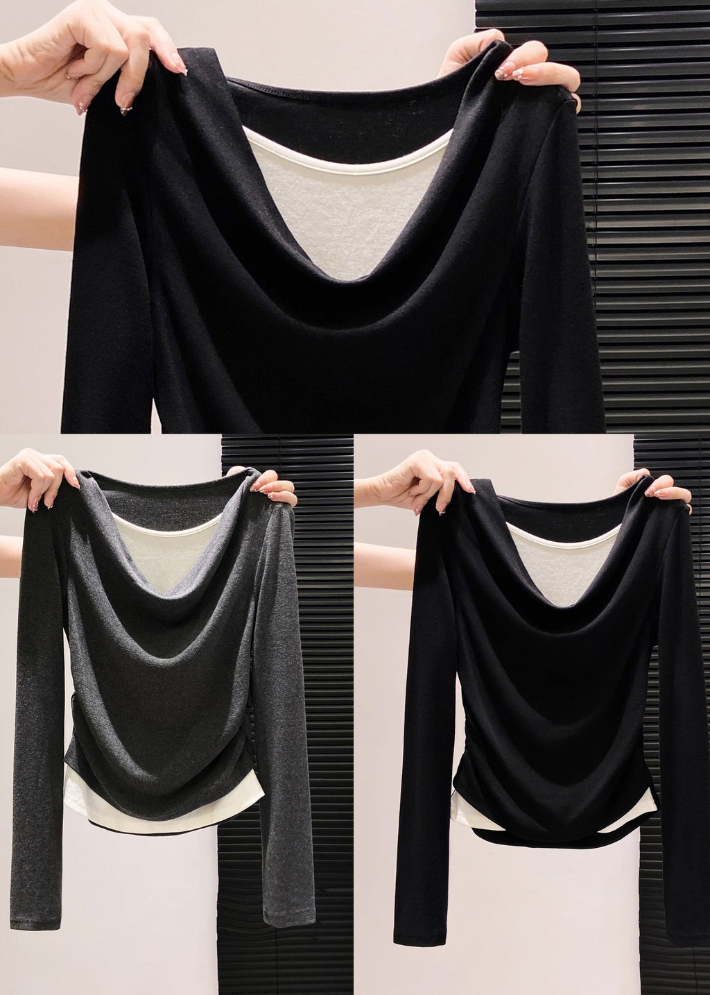 Well Tailored Top with a Graceful Silhouette