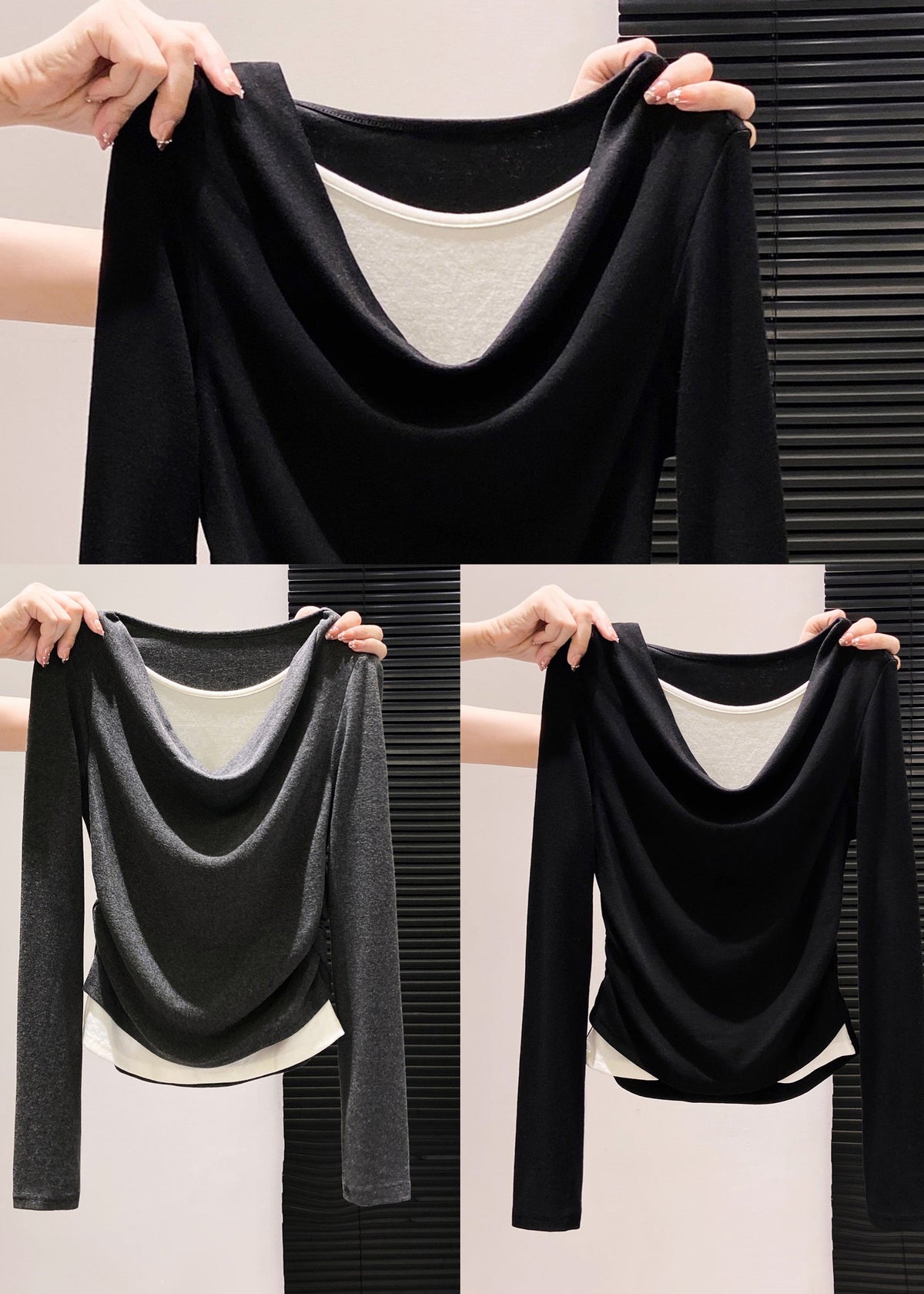Well Tailored Top with a Graceful Silhouette