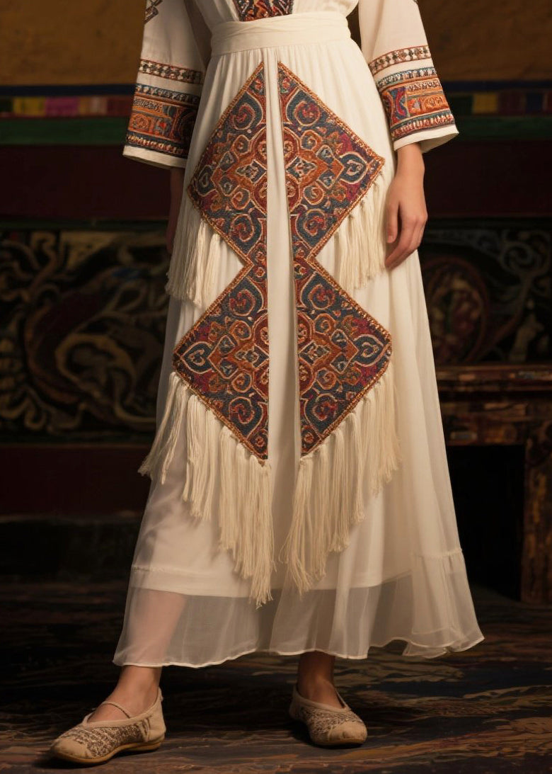 A Vintage Style Dress with Delicate Timeless Details