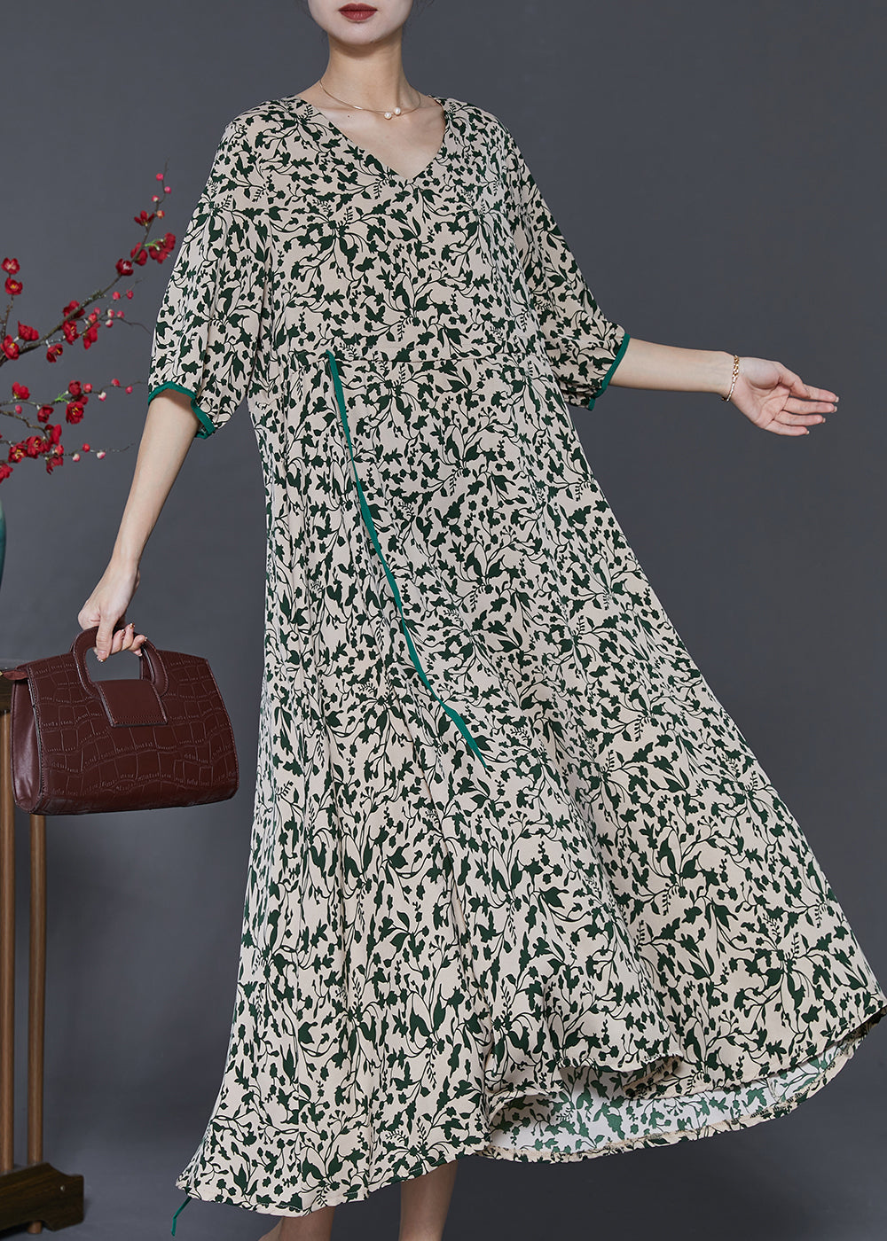 A Vintage Style Dress with Delicate Timeless Details