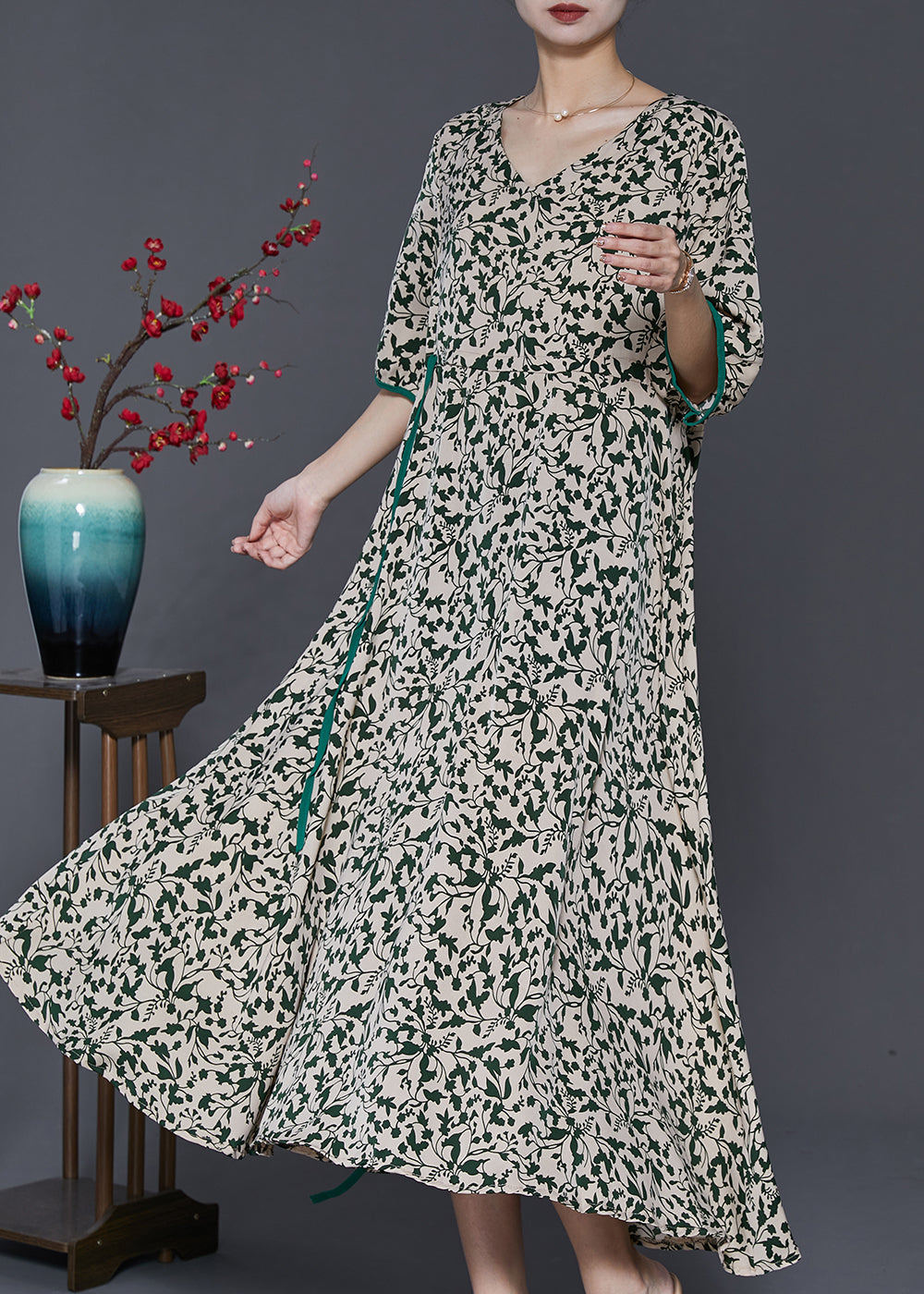 A Vintage Style Dress with Delicate Timeless Details