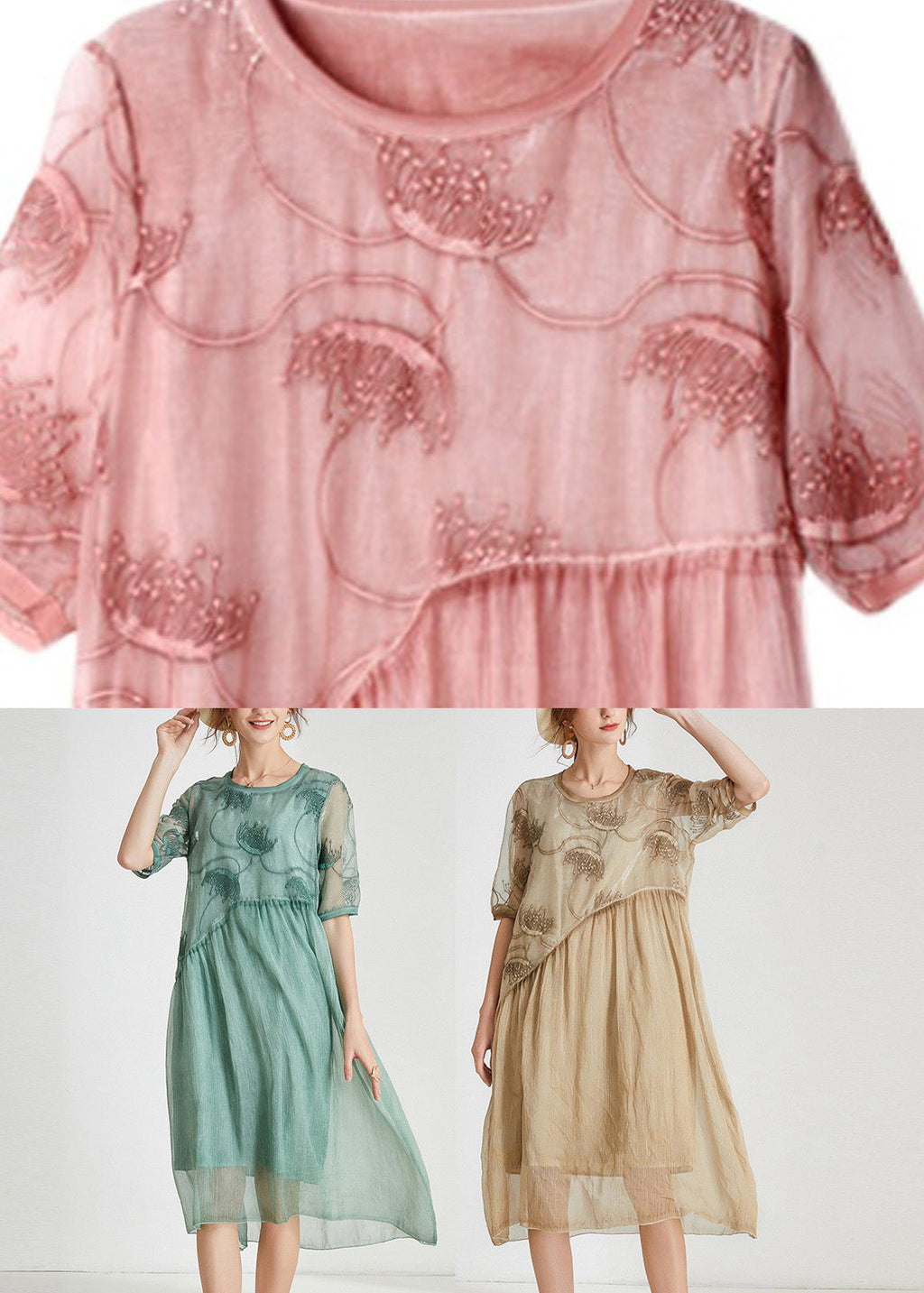 Well Tailored Dress with a Graceful Silhouette