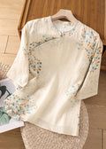 A Vintage Style Shirt with Delicate Timeless Details