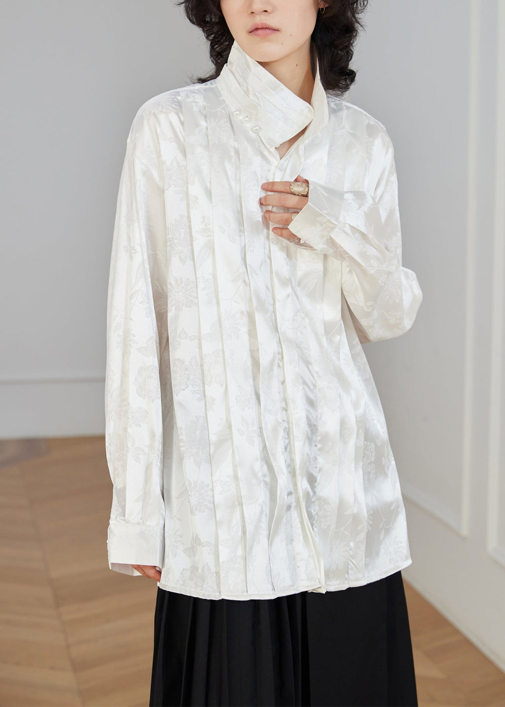 A Vintage Style Shirt with Delicate Timeless Details