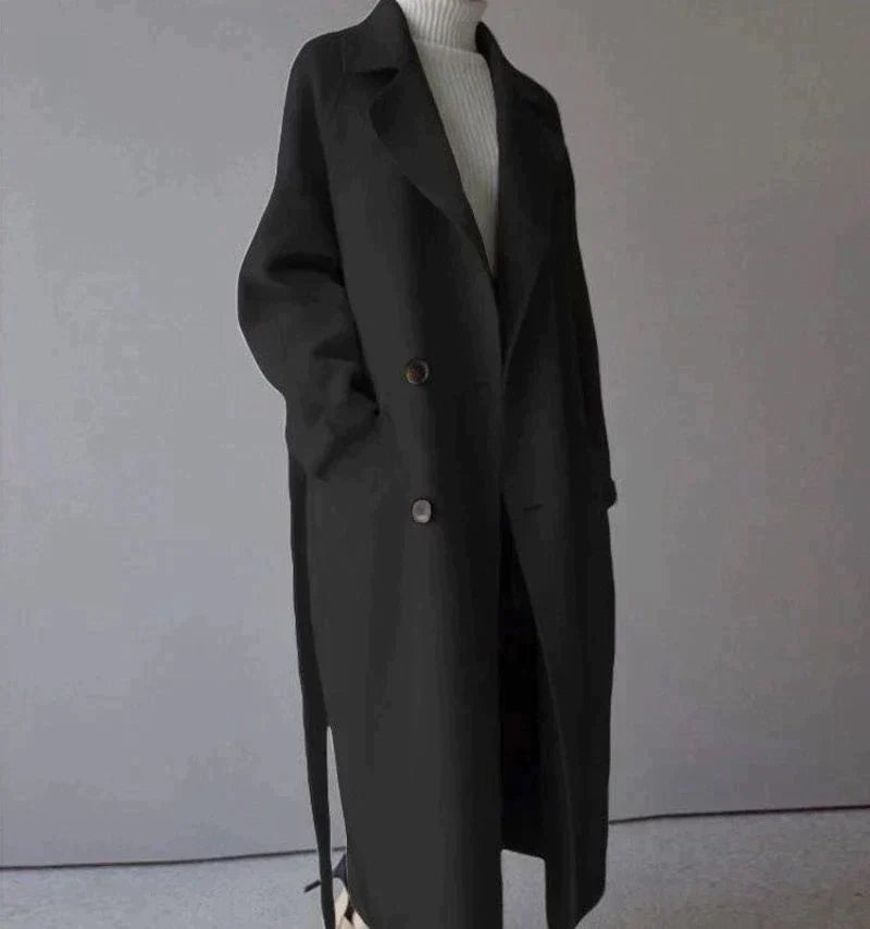 JO | Long wool coat for women