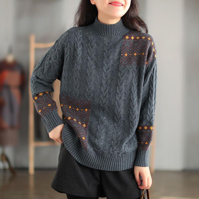 Beautifully Finished Sweater in a Timeless Design